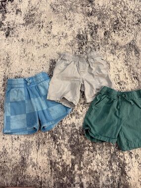 4T Play Stretch-Waist Shorts Trio